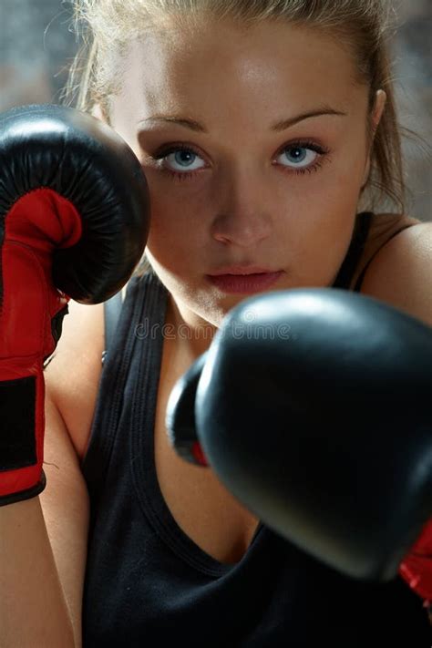 26 Young Woman Wearing Boxing Gloves Free Stock Photos Stockfreeimages
