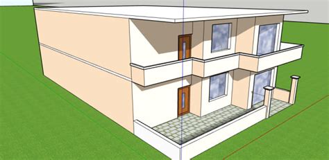 do 2d to 3d modelling of floor plan house in sketchup by design only fiverr