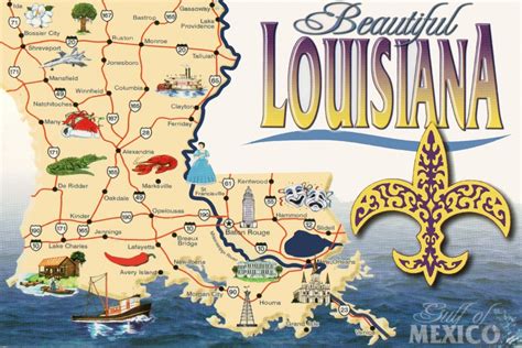 Louisiana State Map Printable Printable Maps