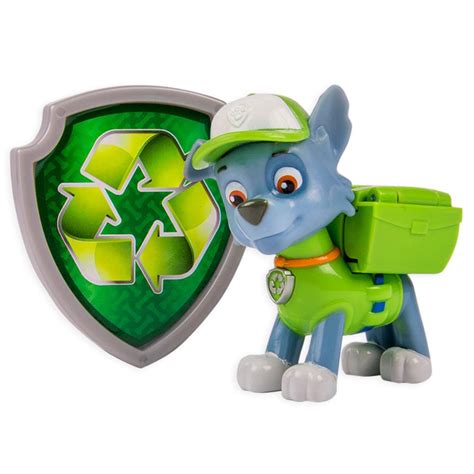 Spin Master Paw Patrol Paw Patrol Action Pack Pup And Badge Rocky