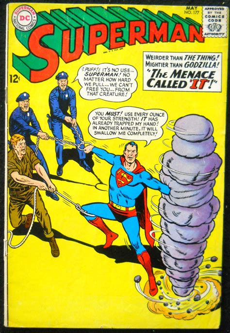 SUPERMAN 177 VG Silver Age Comics