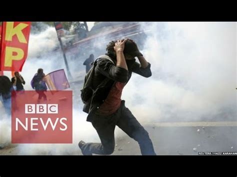 Turkey May Day Protesters Clash With Police At Rally In Istanbul Bbc