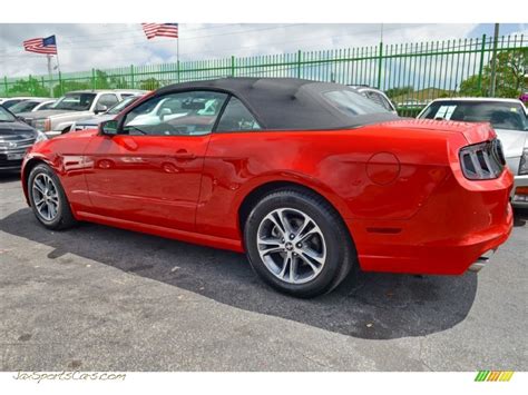 2014 Ford Mustang V6 Premium Convertible In Race Red Photo 31 272077