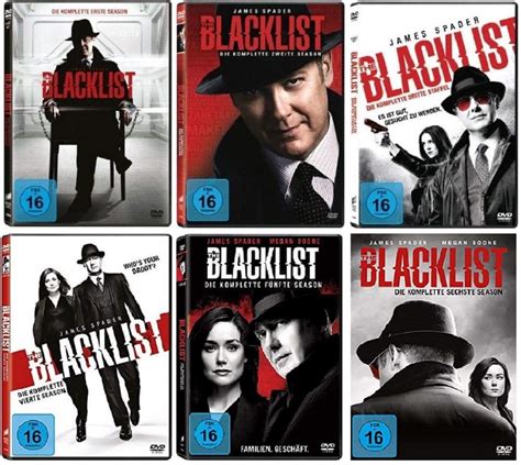 The Blacklist Staffel 1 6 123456 1 Bis 6 Dvd Set Amazonde James Spader Megan Boone