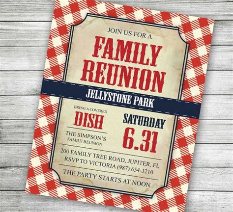 Family reunion flyer templates are available for free. 35+ Family Reunion Invitation Templates - PSD, Vector EPS ...