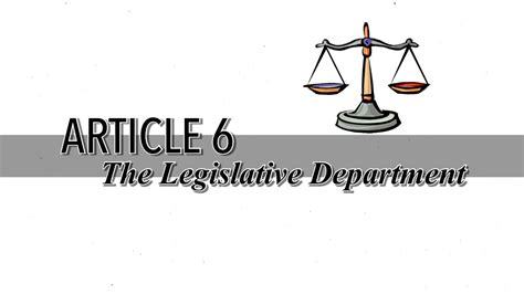 Article Vi Of The 1987 Constitution Legislative Department Youtube