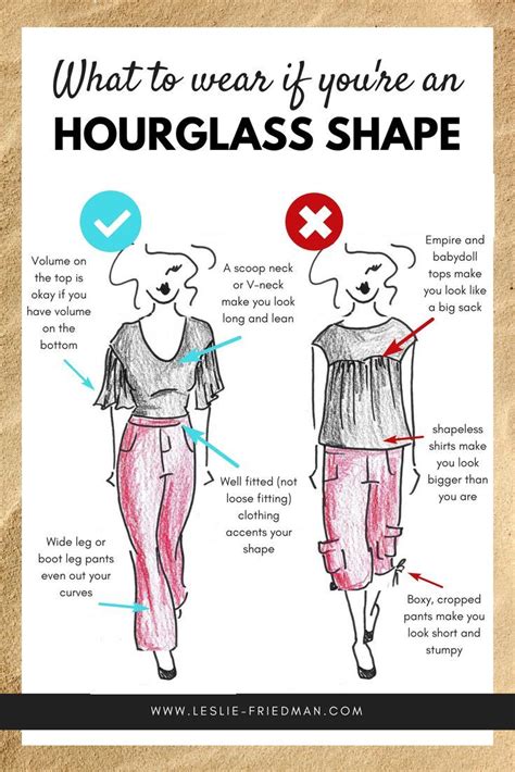 How To Dress An Hourglass Shape • Leslie Friedman Hourglass Outfits Hourglass Body Shape