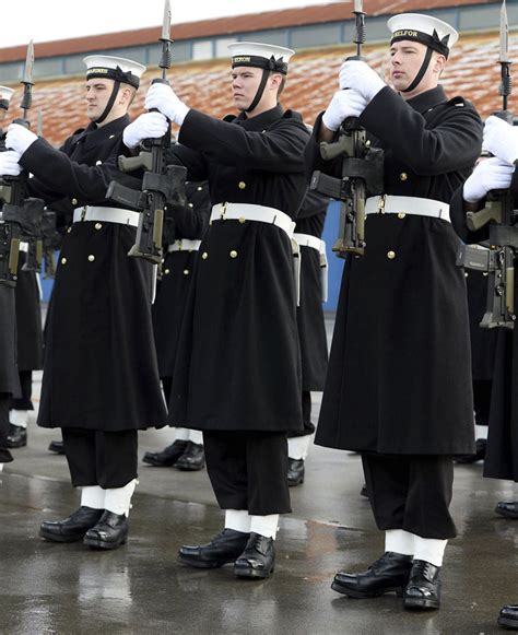 Royal Navy Trains For Remembrance Sunday Ceremony Royal Navy
