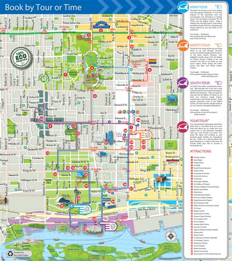 Buffalo Map Tourist Attractions