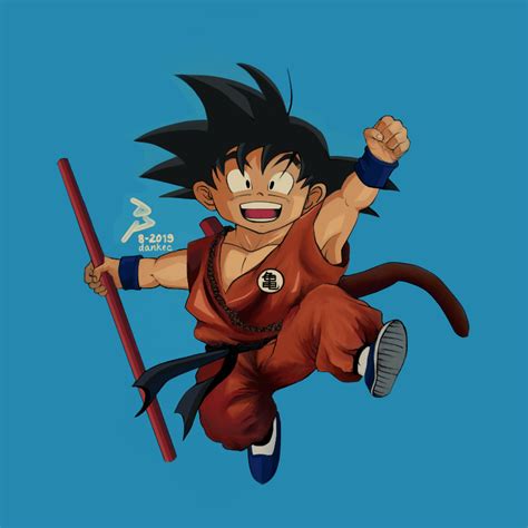 Heres A Digital Drawing Of Kid Goku I Made Rdbz