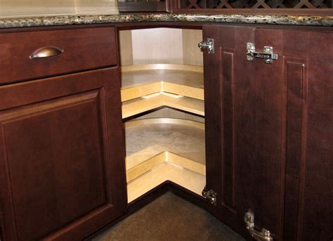 Corner cabinets can be created automatically using the auto corner cabinet feedback, or by specifying a cabinet as a corner cabinet using on the general panel of the cabinet specification dialog, and under options, place a check next to lazy susan to indicate a lazy susan in the. 5 Lazy Susan Alternatives | Superior Cabinets