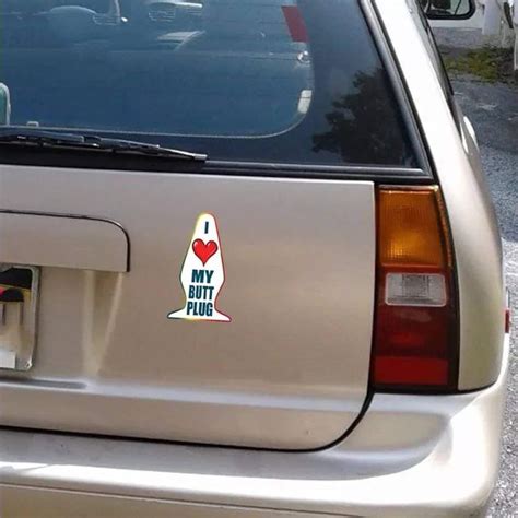 Funny Adult Inappropriate Prank Bumper Stickers Prank Etsy