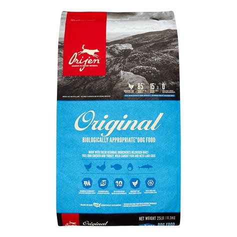 Includes detailed review and impartial star rating for each brand. Orijen Original Biologically Appropriate Grain-Free ...