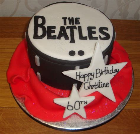The Beatles Drum Cake Beatles Birthday Cake Beatles Birthday