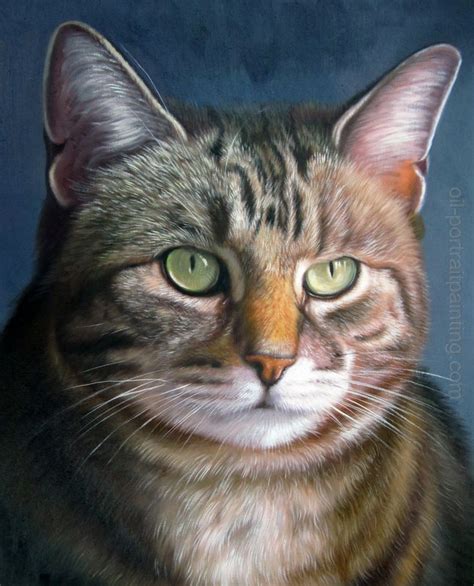 Photo To Painting Pet Portrait Painting Cat Oil Portrait Painting From Photo