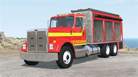 Gavril T Series Fire Truck для Beamng Drive