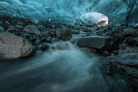 Mendenhall Glacier Ice Caves Photograph By Ben Adkison