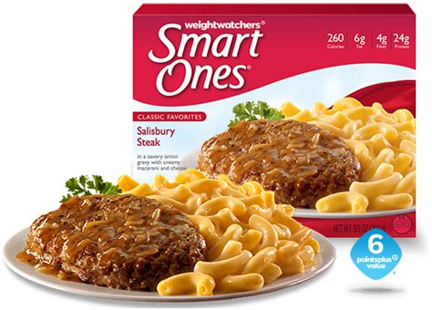 See more ideas about healthy frozen meals. Forsythkid: Critique: The shrinking Smart Ones Salisbury Steak meal!