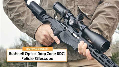 Field of view (feet at 100 yard) 90 feet at 1x to 23 feet at 4x ar optics is a dependable riflescope that features 0.1 mil click value in its target turrets, giving us. Bushnell Optics 3-9x40mm Drop Zone-223 BDC Reticle ...
