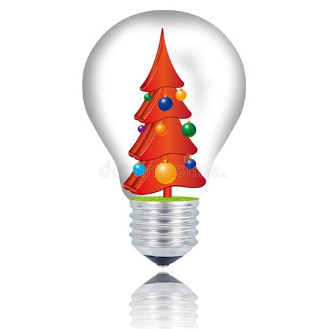 Tree Light Bulb Stock Image Image Of Bulb Ideas Lighting 9228387