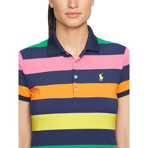 Ralph Lauren Golf Tailored Golf Fit Striped Polo Lyst