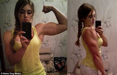 Julia Vins Has The Face Of A Porcelain Doll And The Body Of The HULK