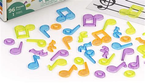Translucent Musical Counters Miniland Educational