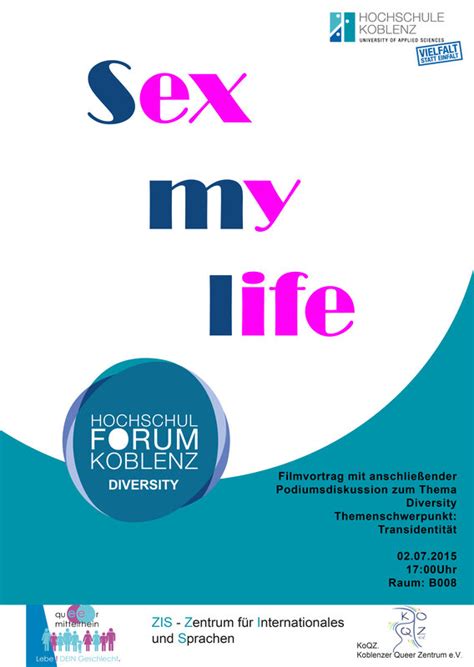 film „sex my life“ mit podiumsdiskussion