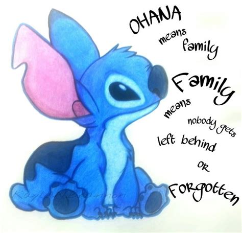 Stitch Drawing Ohana At Getdrawings Free Download