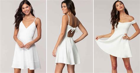White Graduation Dresses 2021 Get Yourself Ready