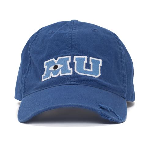 Disney Park M U Monsters University Adult Size Baseball Hat Cap New