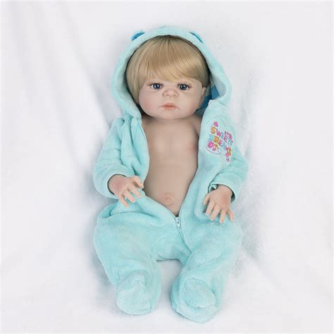 22 Realistic Reborn Baby Dolls Full Body Vinyl Silicone Doll Newborn