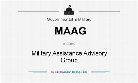 Maag Military Assistance Advisory Group In Governmental And Military By