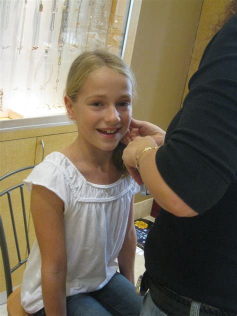 The Sexton Seven Sydney Gets Her Ears Pierced Take 2