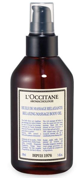 Massage oil will help warm up your body and will help make your massage more effective and relaxing. Massage your way to a better mood with oils from L ...