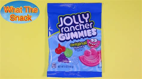 Jolly Rancher Gummies Original Flavor Youtube