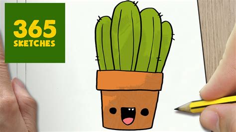 Cactus Drawing Easy At Getdrawings Free Download