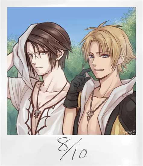 Squall Leonhart And Tidus Final Fantasy And More Drawn By Hiryuu