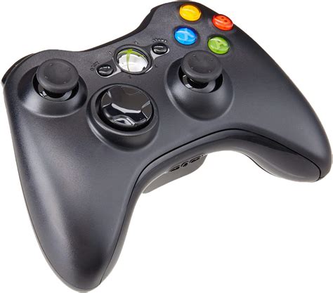 Microsoft Manette Sans Fils Officiel Pour Xbox 360 Noire