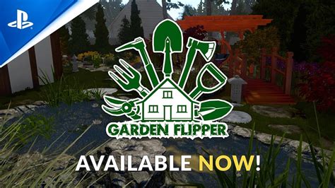 House Flipper Garden Release Trailer Ps4 Youtube