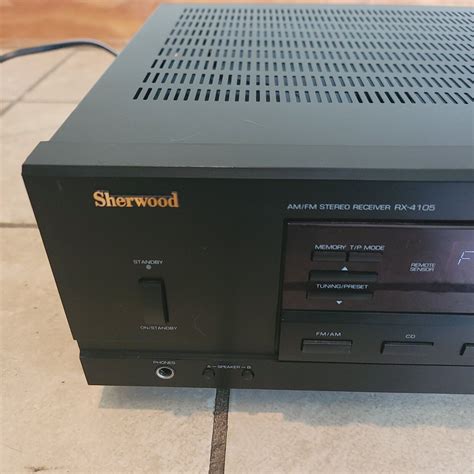 Sherwood Rx 4105 2 Channel 100w Amfm Digital Stereo Receiver Fully