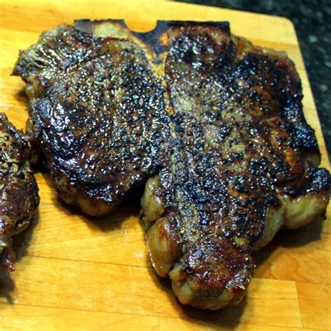 Be prepared to be offended. 52 Ways to Cook: TIPS for a Pan Seared THICK T-BONE STEAK ...