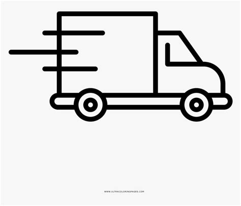 Delivery Truck Clipart Black And White Clip Art Library