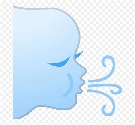 Wind Face Emoji Clipart Free Download Transparent Png Blowing Face Emoji Hair On Fire Emoji