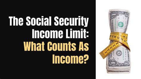Social Security Income Limit What Counts As Income Youtube