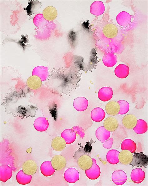 Confetti Painting By Roleen Senic Fine Art America