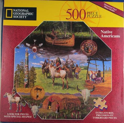 500 Pieces Jigsaw Puzzle Native Americans 18 X Etsy
