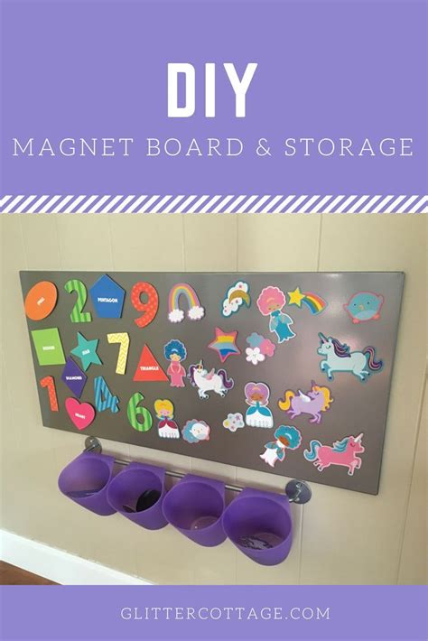 A Fun Activity For Little Ones Featuring A Magnet Board Adorable