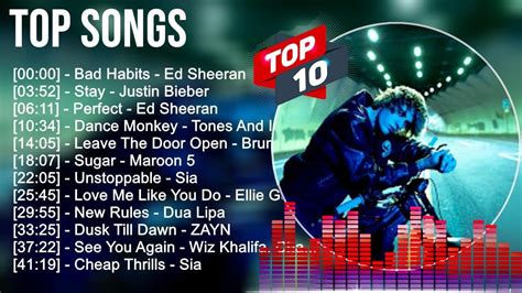 Top Songs 2023 ~ Zayn Miley Cyrus The Weeknd Justin Bieber Maroon 5