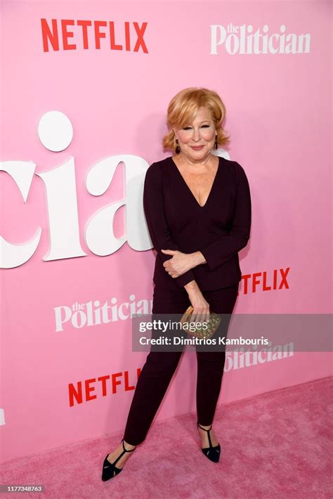 Bette Midler Attends Netflixs The Politician Season One Premiere